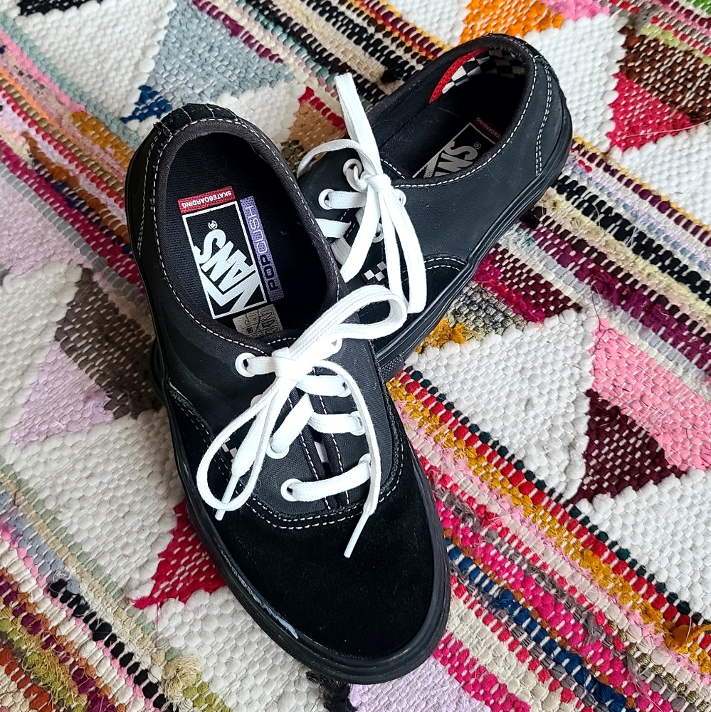 Vans Skate Authentic Checkered Details